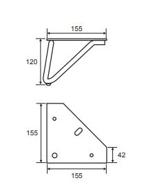 Pata Metalica para Muebles | Vado