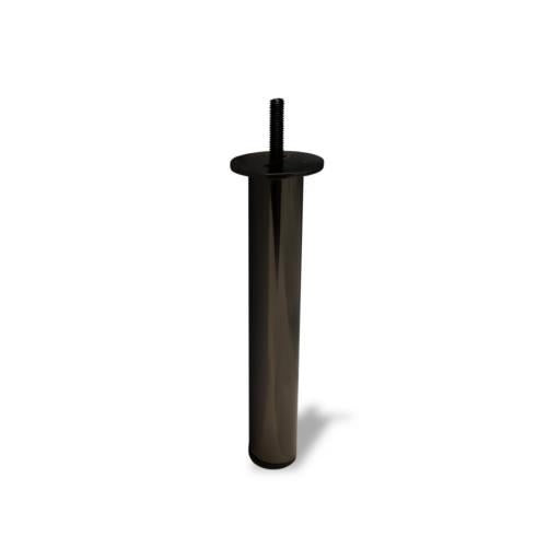 Pata Metalica para Muebles | Tubo Vertical con Rosca