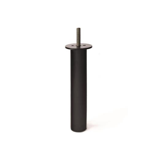 Pata Metalica para Muebles | Tubo Vertical con Rosca