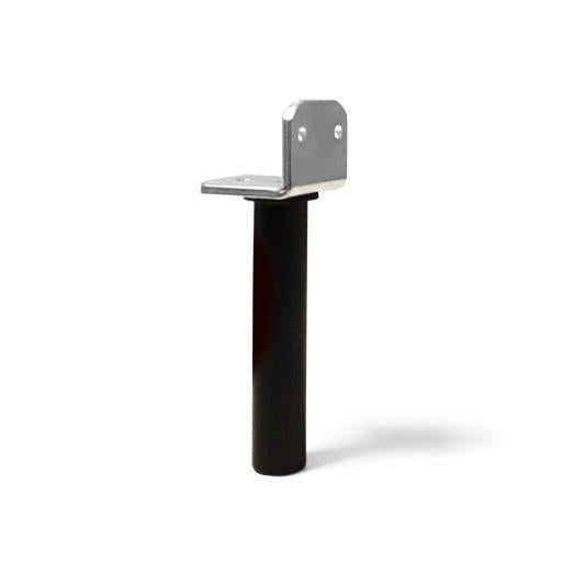 Pata Metalica para Muebles | Tubo Vertical con Placas