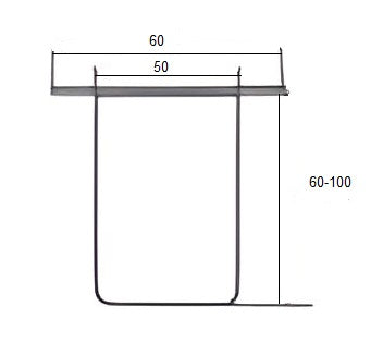 Pata de Plastico Elevable