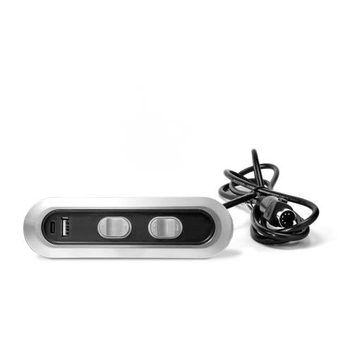 Botonera para Sofa y Sillon Electrico con USB y tipo C