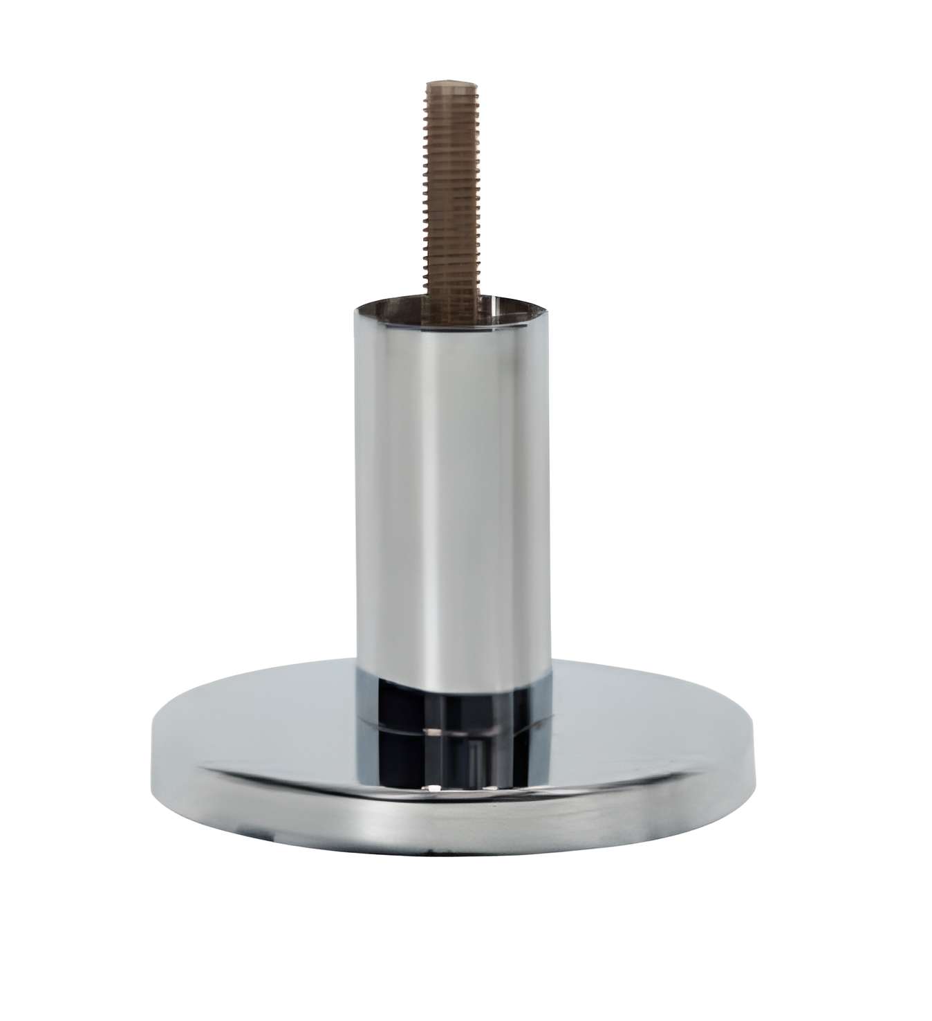Pata Metalica para Muebles con Rosca Vela
