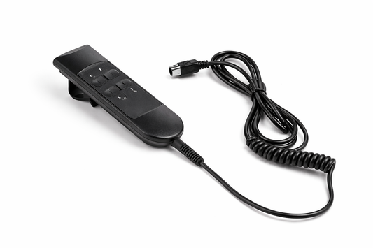 Mando para Sillón Relax 4 Botones | 5 Pines | Cable Recto, Espiral o con Imán