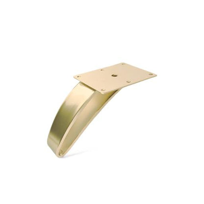 Pata Metálica para Muebles 105 mm | Modelo Quebec | Sofás, Sillones y Armarios