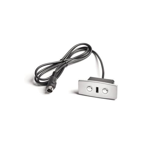 Botonera Metalica para Sillones o Sofas Electricos de con Botones y conectores USB